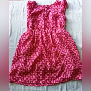 ‼️5 items for $8‼️Joe Fresh Pink Geometric Kids Dress